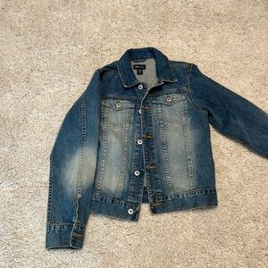 H&M Kids Denim Jacket with Faded Blue